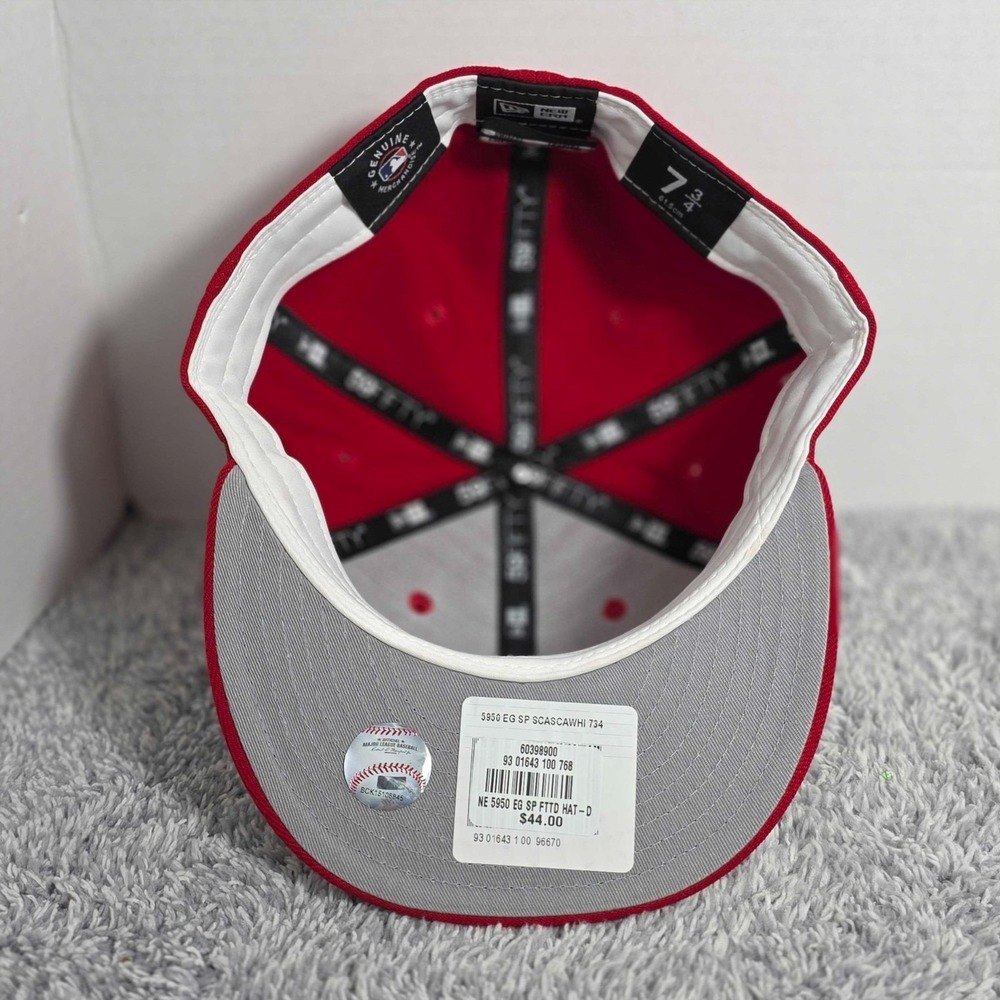 New Era 59FIFTY Los Angeles Dodgers MLB 2020 World Series Fitted 7 3/4 Hat Cap - Picture 8 of 12